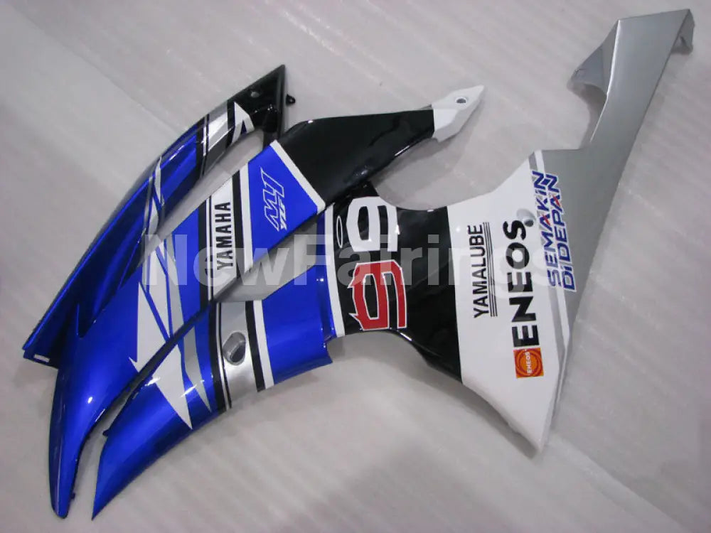 Blue White and Black ENEOS with Number 99 - YZF-R6 08-16 Fairing Kit Vehicles & Parts > Vehicle Parts & Accessories >