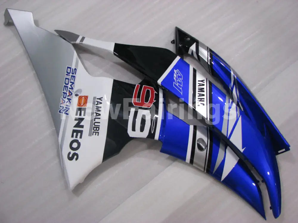 Blue White and Black ENEOS with Number 99 - YZF-R6 08-16 Fairing Kit Vehicles & Parts > Vehicle Parts & Accessories >