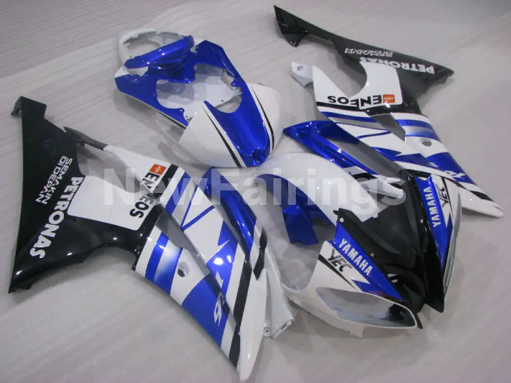 Blue White Black ENEOS - YZF-R6 08-16 Fairing Kit Vehicles & Parts > Vehicle Parts & Accessories > Motor Vehicle Parts