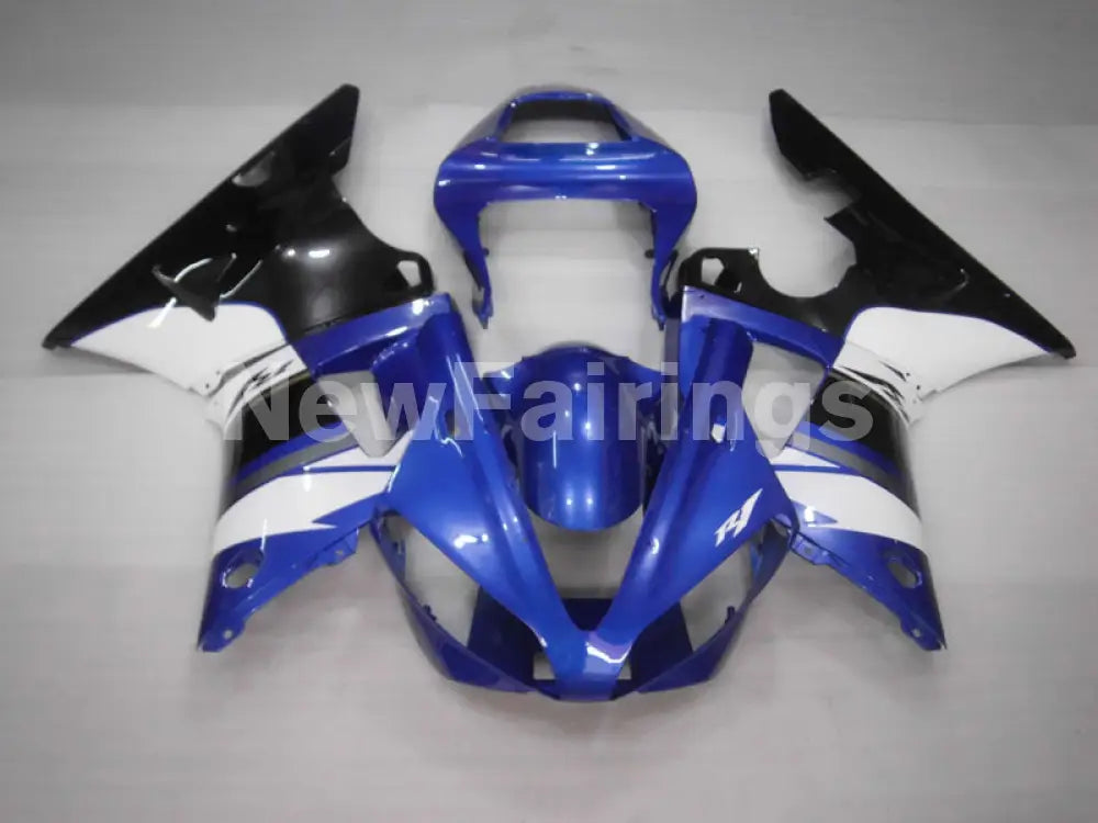 Blue White and Black Factory Style - YZF-R1 00-01 Fairing