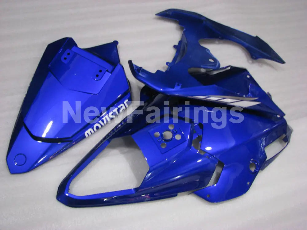 Blue and White Black Movistar - YZF-R6 08-16 Fairing Kit Vehicles & Parts > Vehicle Parts & Accessories > Motor Vehicle