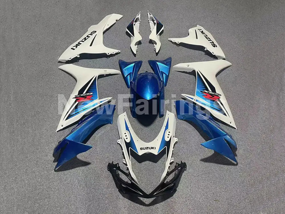 Blue White Factory Style - GSX-R750 11-24 Fairing Kit Vehicles & Parts > Vehicle Parts & Accessories > Motor Vehicle