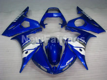 Charger l'image dans la galerie, Blue White Factory Style - YZF-R6 03-04 Fairing Kit Vehicles &amp; Parts > Vehicle Parts &amp; Accessories > Motor Vehicle