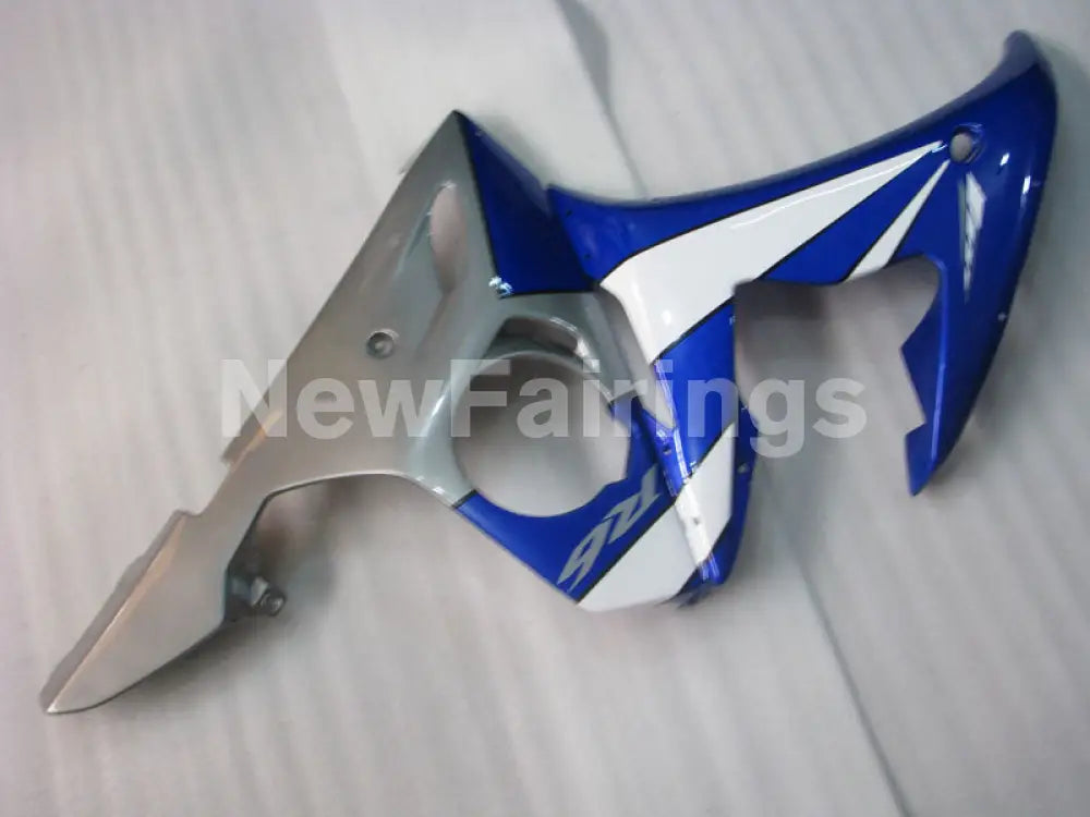 Blue and White Grey Factory Style - YZF-R6 03-04 Fairing Kit Vehicles & Parts > Vehicle Parts & Accessories > Motor