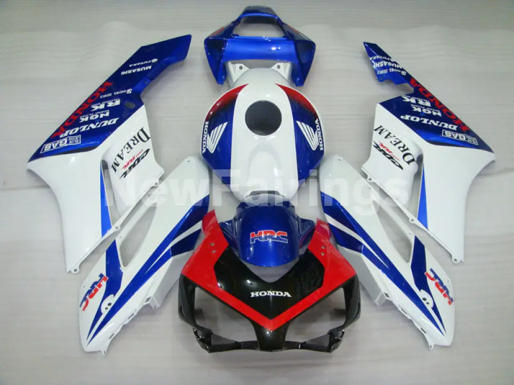 Blue and White HRC - CBR1000RR 04-05 Fairing Kit