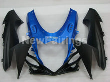 Charger l'image dans la galerie, Blue and White Matte Black Factory Style - GSX-R600 11-24