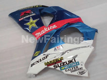 Charger l'image dans la galerie, Blue and White ROCKSTAR - GSX - R1000 09 - 16 Fairing Kit
