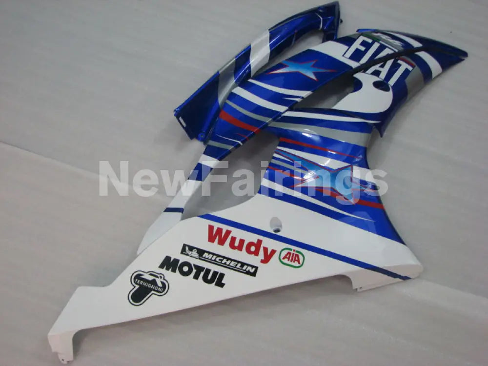 Blue and White Star - YZF-R6 08-16 Fairing Kit Vehicles & Parts > Vehicle Parts & Accessories > Motor Vehicle Parts >
