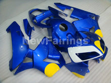 Charger l&#39;image dans la galerie, Blue and Yellow No decals - CBR600RR 05-06 Fairing Kit -