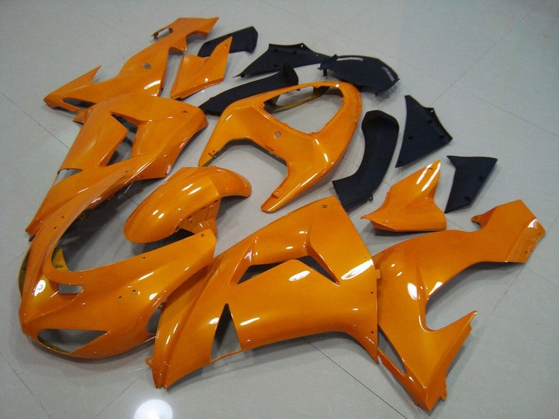 Gloss Orange No decals - NINJA ZX-10R 06-07 Fairing Kit