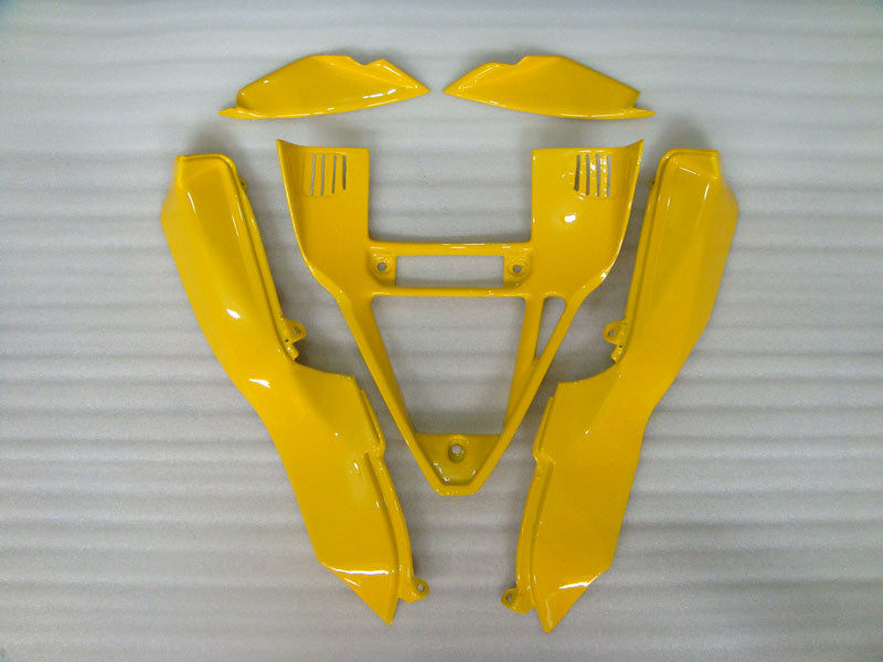 Gloss Yellow Factory Style - Ducati 749 03-04 Fairing Kit (Single Passenger Seat)