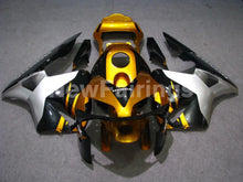 Load image into Gallery viewer, Gold and Black Factory Style - CBR600RR 03-04 Fairing Kit -