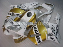 Charger l'image dans la galerie, Gold and White Repsol - CBR600RR 03-04 Fairing Kit -