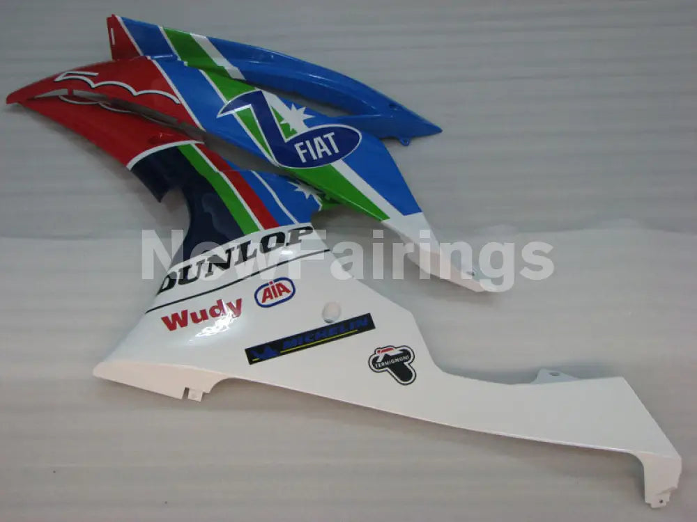 Green and Blue Red FIAT - YZF-R6 08-16 Fairing Kit Vehicles & Parts > Vehicle Parts & Accessories > Motor Vehicle Parts