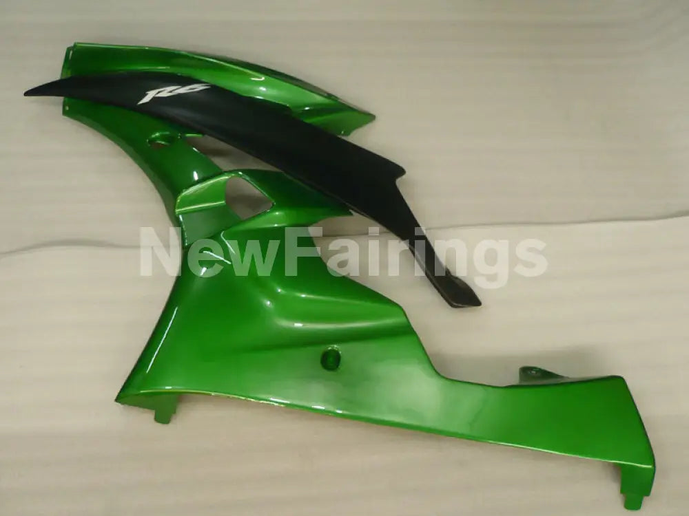Green and Matte Black Factory Style - YZF-R6 06-07 Fairing Kit