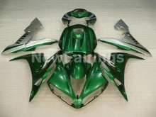 Load image into Gallery viewer, Green and Silver Factory Style - YZF-R1 04-06 Fairing Kit