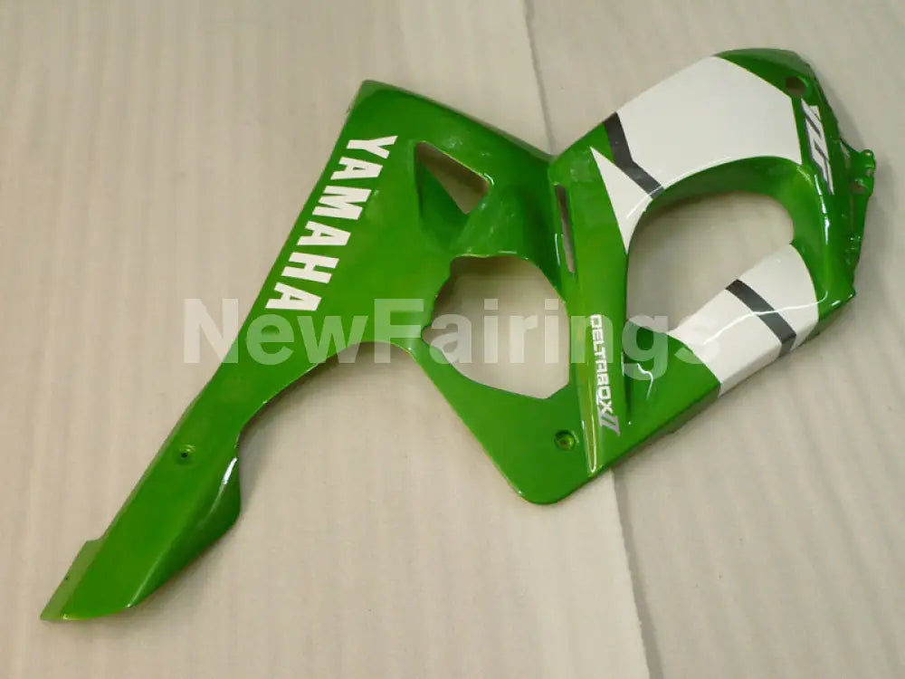 Green and White Factory Style - YZF600R Thundercat 96-07 Fairing Kit Vehicles & Parts > Vehicle Parts & Accessories >