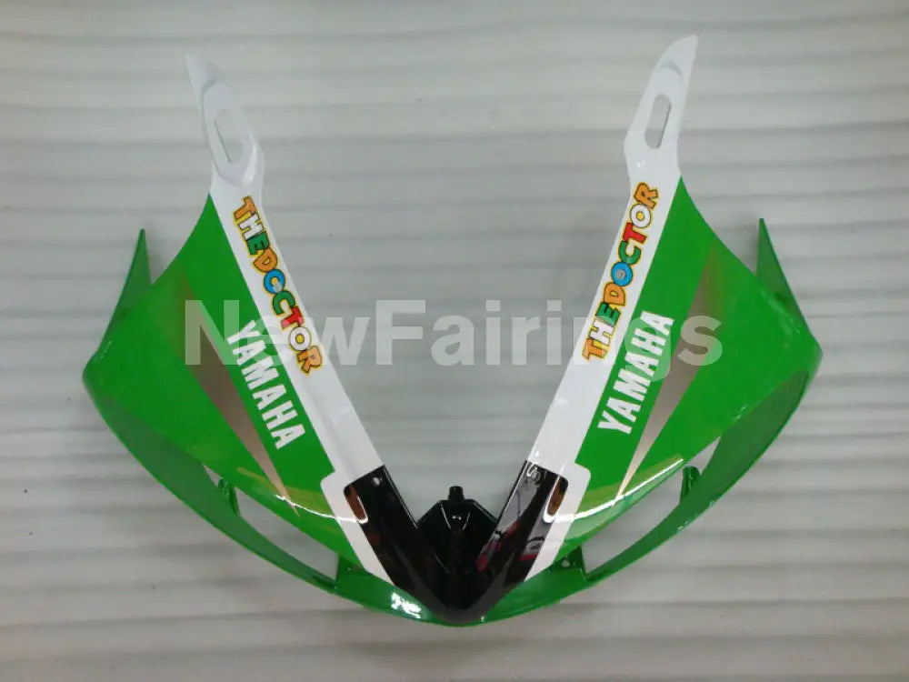 Green and White FIAT - YZF-R6 03-04 Fairing Kit Vehicles & Parts > Vehicle Parts & Accessories > Motor Vehicle Parts >