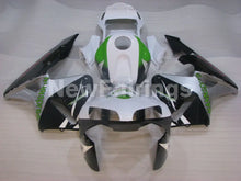Load image into Gallery viewer, Green and White HANN Spree - CBR600RR 03-04 Fairing Kit -
