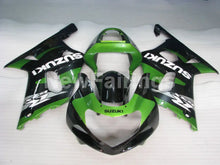 Charger l'image dans la galerie, Green and Black Factory Style - GSX-R750 00-03 Fairing Kit