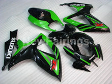 Charger l'image dans la galerie, Green and Black Factory Style - GSX-R750 06-07 Fairing Kit