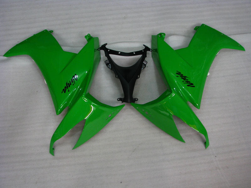 Green and Black Factory Style - NINJA ZX-10R 08-10 Fairing Kit