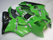 Load image into Gallery viewer, Green and Black Factory Style - NINJA ZX-12R 00-01 Fairing Kit
