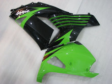 Load image into Gallery viewer, Green and Black Factory Style - NINJA ZX-14R 06-11 Fairing Kit
