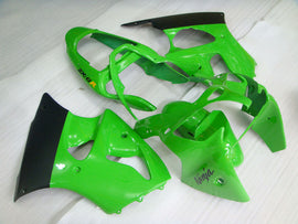 Green and Black Factory Style - NINJA ZX-6R 00-02 Fairing