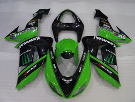 Green and Black Monster - NINJA ZX-10R 06-07 Fairing Kit