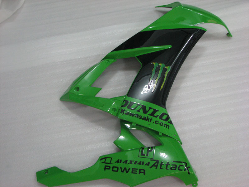 Green Black Monster - NINJA ZX-10R 08-10 Fairing Kit