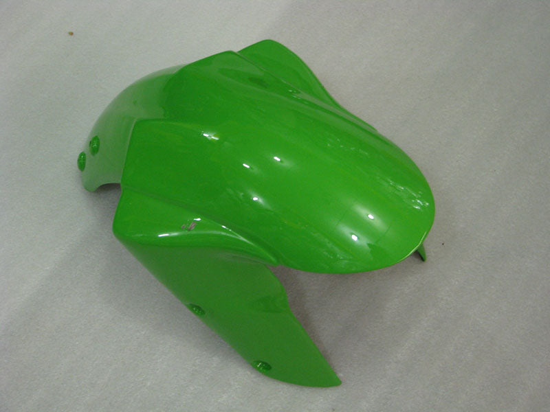 Green No decals - NINJA ZX-10R 04-05 Fairing Kit