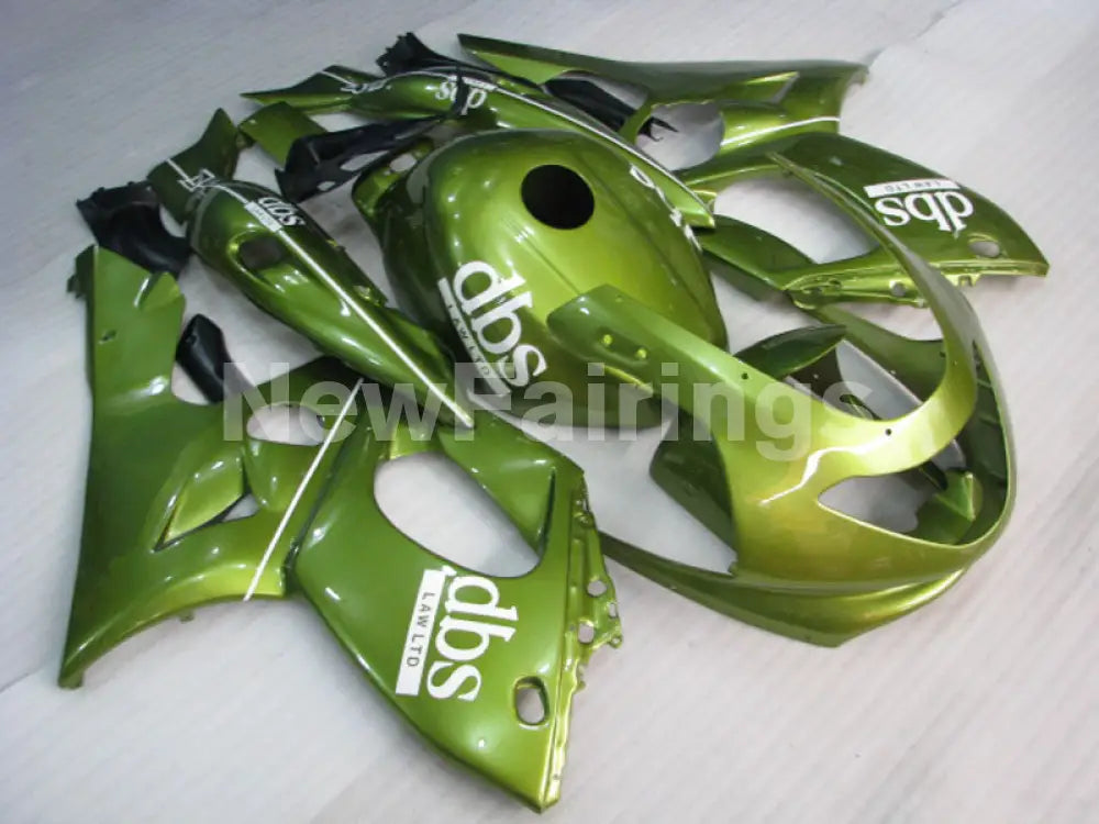Green Factory Style - YZF600R Thundercat 96-07 Fairing Kit Vehicles & Parts > Vehicle Parts & Accessories > Motor