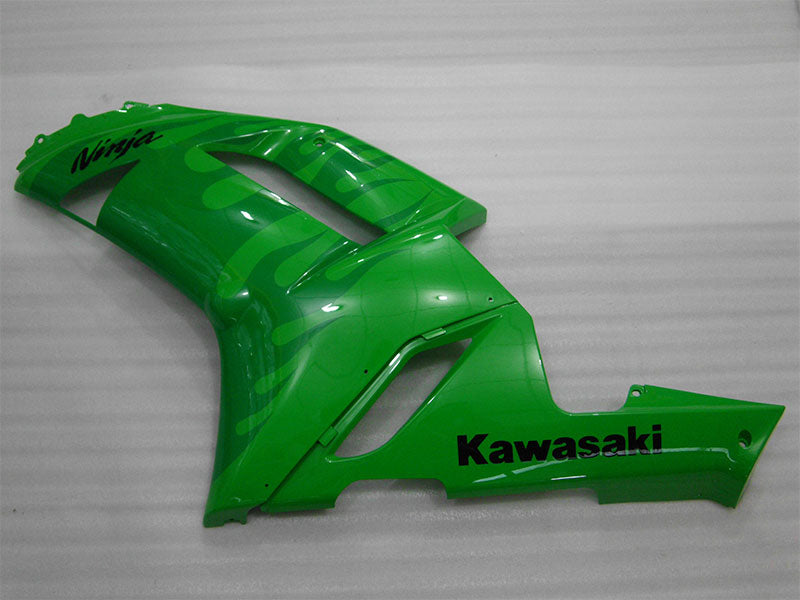 Green Flame - NINJA ZX-6R 07-08 Fairing Kit - Vehicles &