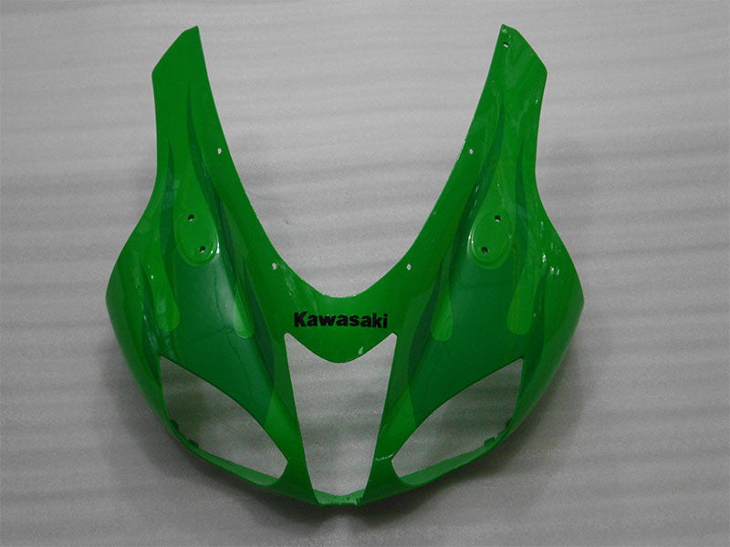 Green Flame - NINJA ZX-6R 07-08 Fairing Kit - Vehicles &
