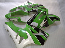 Load image into Gallery viewer, Green and White Factory Style - NINJA ZX-12R 02-04 Fairing Kit