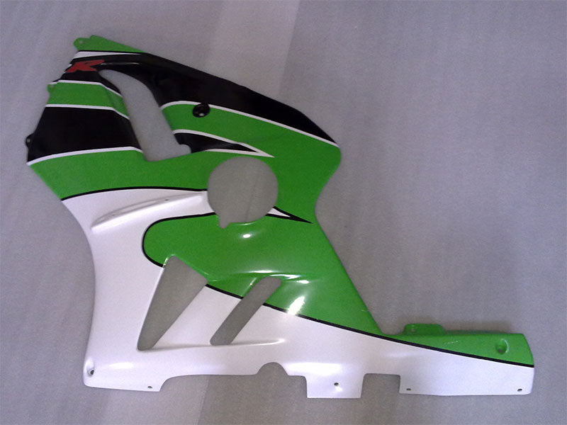 Green and White Factory Style - NINJA ZX-12R 02-04 Fairing Kit