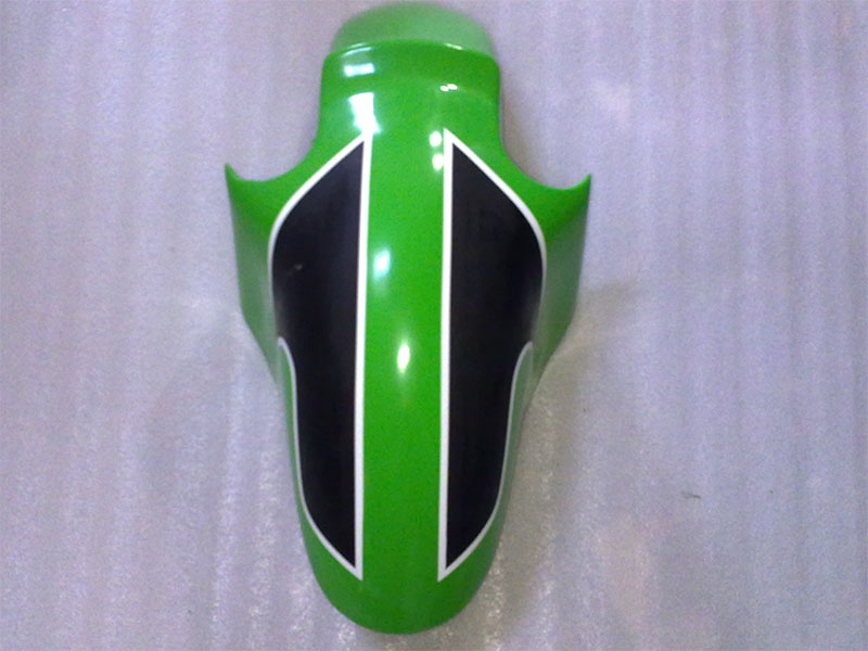 Green and White Factory Style - NINJA ZX-12R 02-04 Fairing Kit