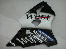 Load image into Gallery viewer, Black and White West - NINJA ZX-6R 00-02 Fairing Kit