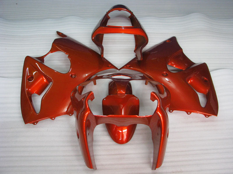Orange No decals - NINJA ZX-6R 00-02 Fairing Kit