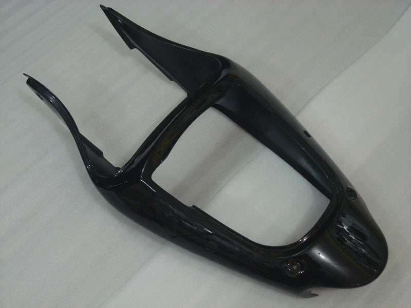 Kit de carénage noir brillant sans autocollants - NINJA ZX-6R 00-02