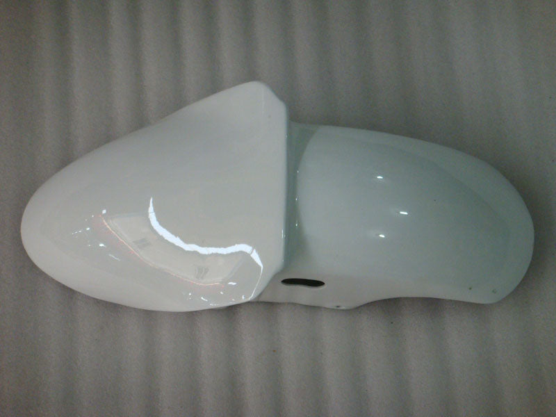 Black and White Grey No decals - NINJA ZX-6R 00-02 Fairing Kit