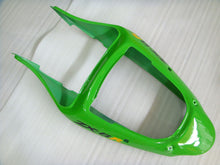 Charger l&#39;image dans la galerie, Kit de carénage vert et noir style usine - NINJA ZX-6R 00-02