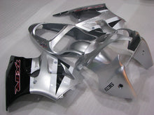 Load image into Gallery viewer, Silver and Black Factory Style - NINJA ZX-6R 00-02 Fairing Kit