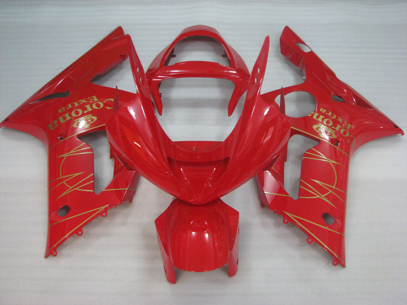 Red Corona - NINJA ZX-6R 03-04 Fairing Kit