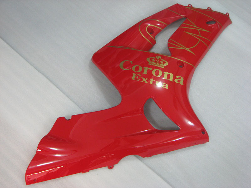 Red Corona - NINJA ZX-6R 03-04 Fairing Kit