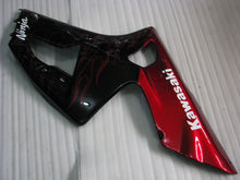Load image into Gallery viewer, Black and Red Flame - NINJA ZX-6R 03-04 Fairing Kit