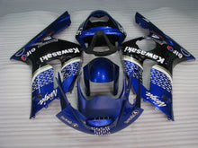 Load image into Gallery viewer, Blue and Black FUCHS - NINJA ZX-6R 03-04 Fairing Kit