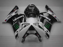 Load image into Gallery viewer, White and Black Monster - NINJA ZX-6R 03-04 Fairing Kit