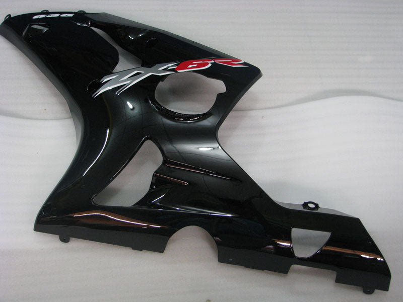 Black Factory Style - NINJA ZX-6R 03-04 Fairing Kit